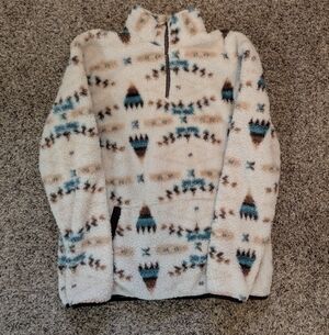 Aztec Teepee Pullover Sweater